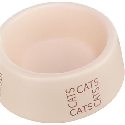 Trixie Food Bowl Buaning Bin Kat Cats en céramique rose