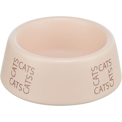 Trixie Food Bowl Buaning Bin Kat Cats en céramique rose