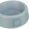 Trixie gamelle pour chien bol à boire en céramique gris bleu