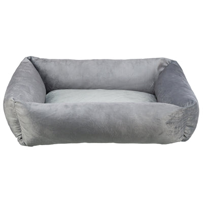 Panier de chien Trixie Lionel recyclé gris angulaire