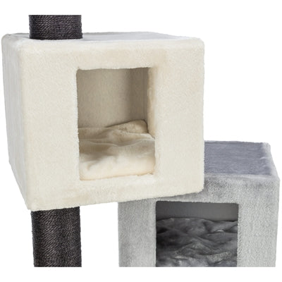 Trixie Scratch Post et ainsi de suite noir gris crème