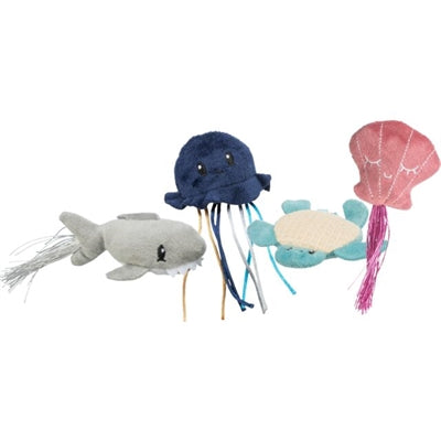 Trixie Marine Animals Plux avec des assortis de catnip