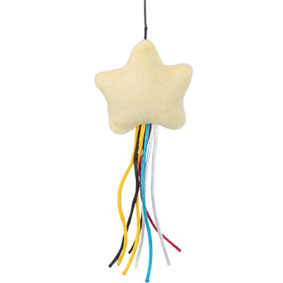 Trixie Cat Rod Star Star Plastic Plush with Catnip