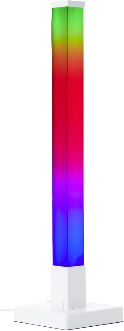 Brilliant neele - lampe de table - 50 cm - led 3w - rgb - dimmable - capteur de musique - télécommande - blanc