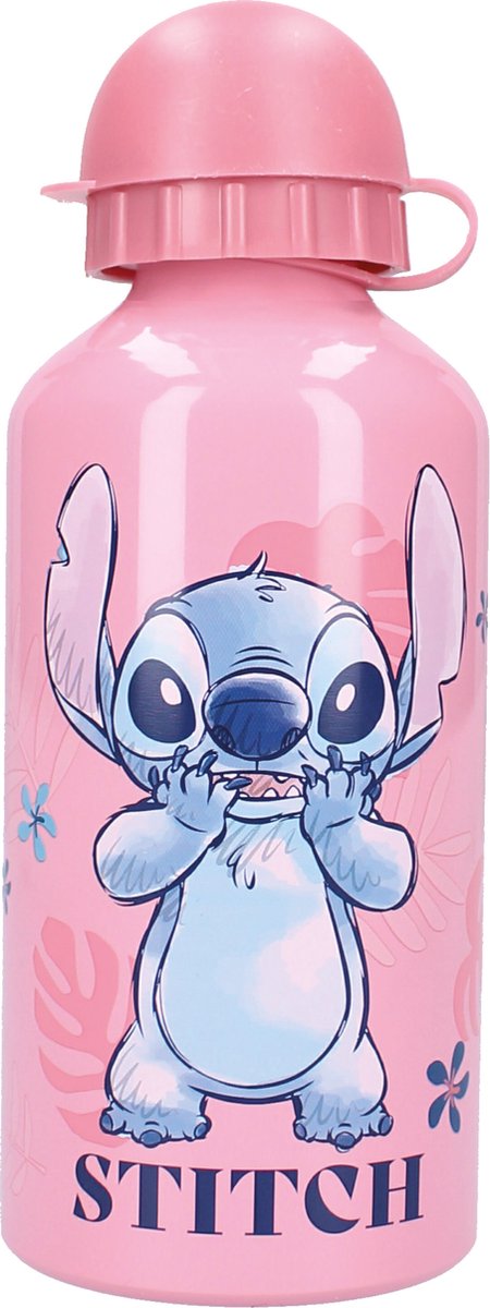 Vadobag lilo stitch - gobelet et gourde d'école - bouchon rose - 500ml
