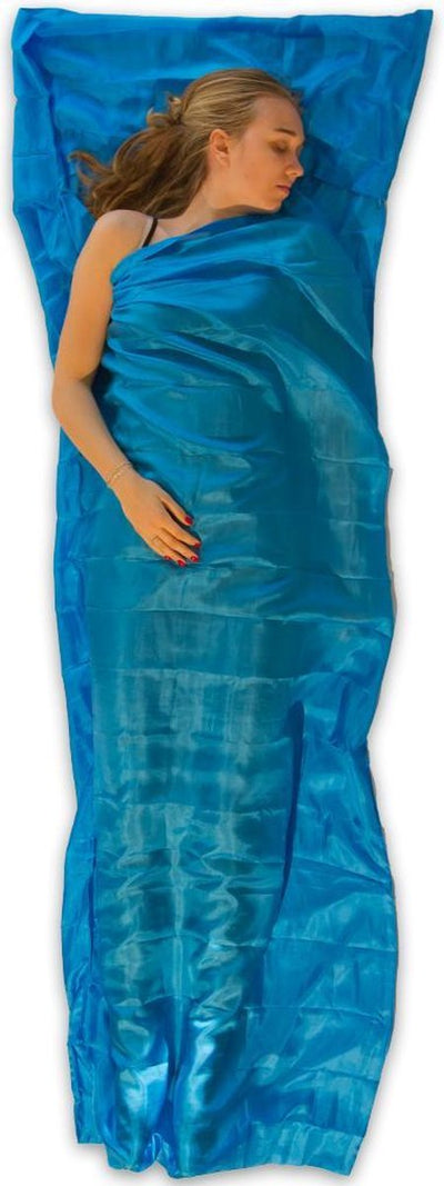 Sac à draps outdoor Lowland - soie - modèle droit - 1 personne