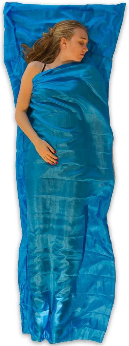 Sac à draps outdoor Lowland - soie - modèle droit - 1 personne