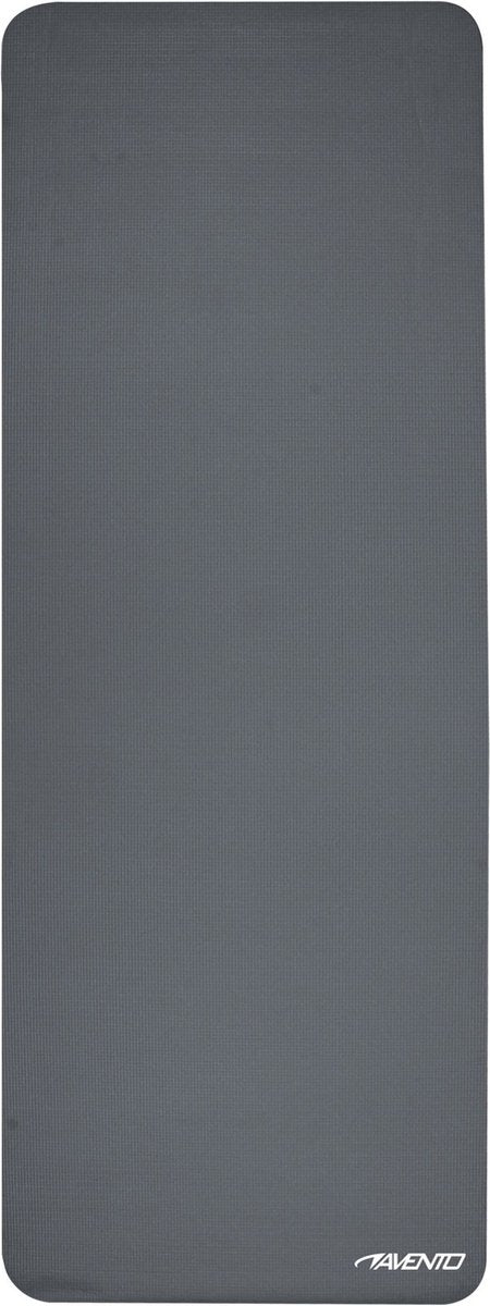 Tapis de yoga Avento - tapis de fitness - basique - 173 x 61 x 0,4 cm - gris