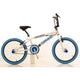 Royal Freestyle 20 Royal Bugatti blanc avec des pneus bleus