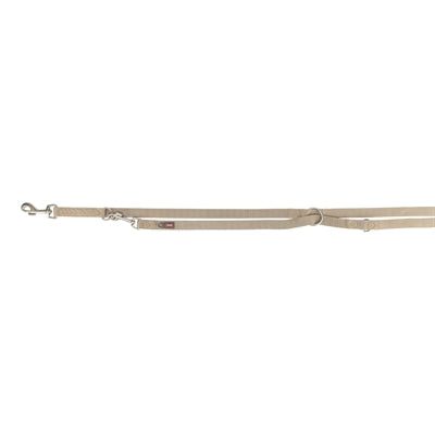 Trixie Dog Leash Premium Adjustable Sand Taupe