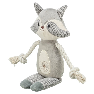 Tissu en peluche de raton laveur Trixie