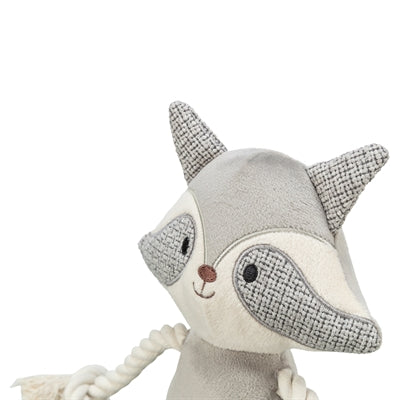 Tissu en peluche de raton laveur Trixie