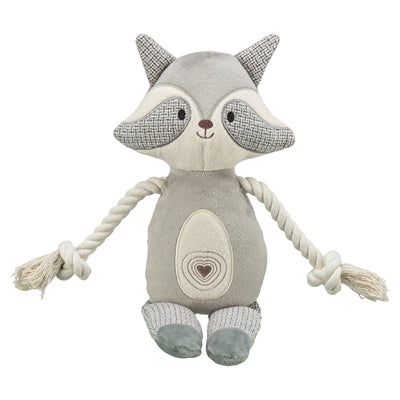 Tissu en peluche de raton laveur Trixie