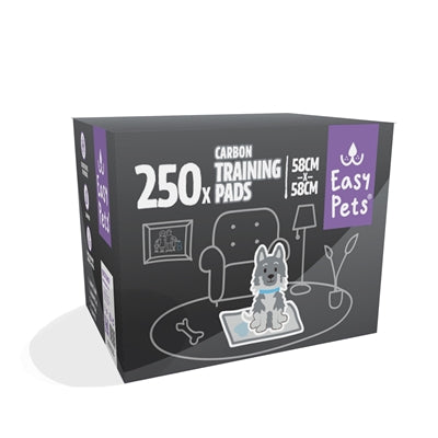 Coussinets d'entraînement en carbone pour chiots Easypets
