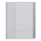 Onglets leitz gris 1 à 31 a4 polypropylène