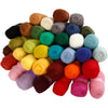 Laine cardée Creativ company, différentes couleurs, 35x100 gr 1 boîte