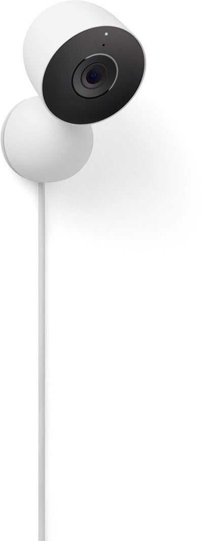 Google Nest Cam Indoor - Caméra de sécurité - Filaire - 3ème génération - Neige