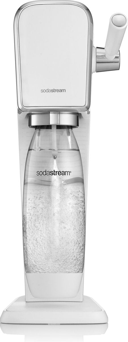 Sodastream art - blanc - avec bouteille de dioxyde de carbone à connexion rapide