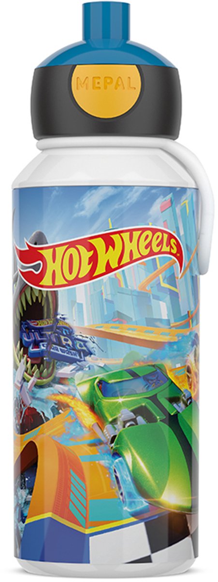 Bouteille à boire pop-up campus hotwheels | 2 pièces