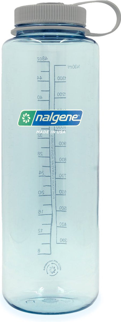 Nalgene - bouteille à large goulot - gourde - bouteille d'eau - étanche - 1500 ml - sans bpa - sustain - écume de mer