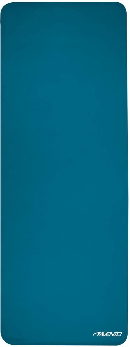 Tapis de yoga fitness Avento nbr - bleu - 183 x 61 x 1,2 cm