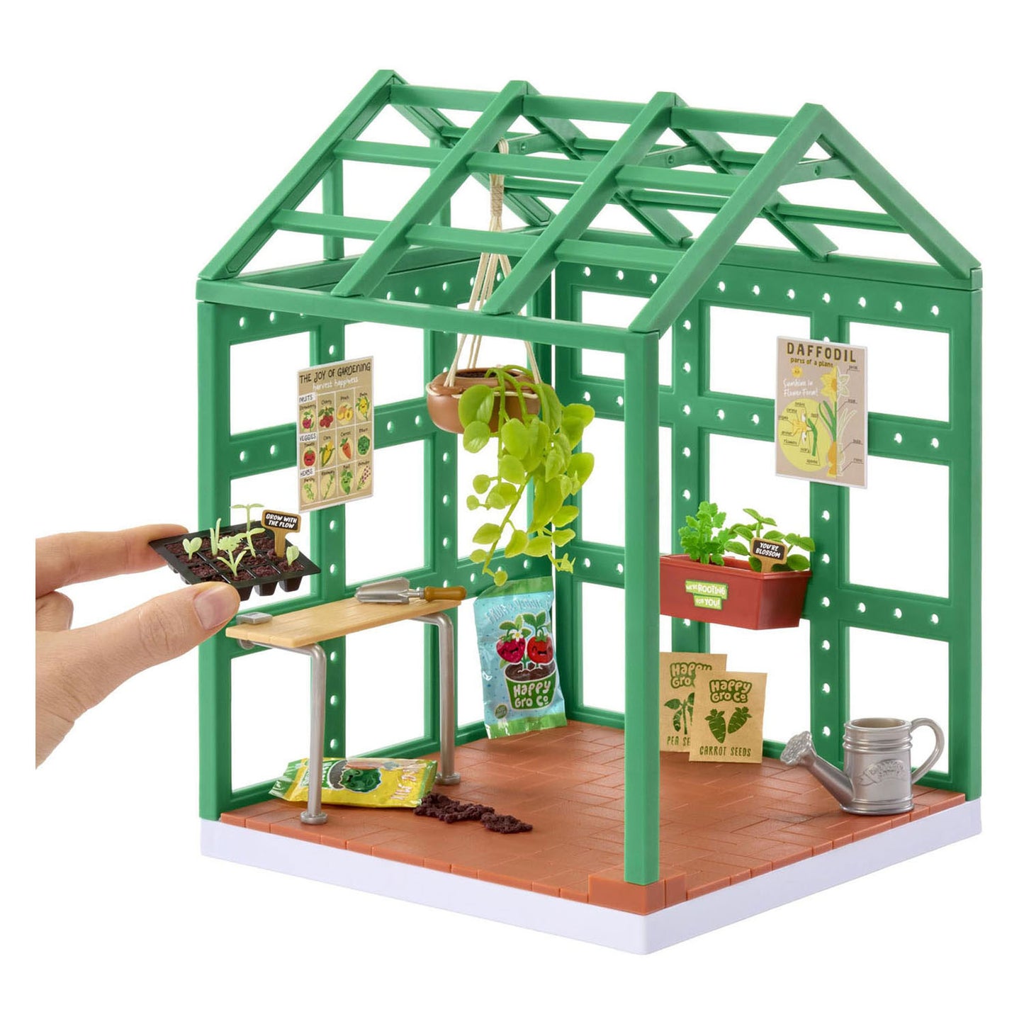 Miniverse - pack de démarrage d'espaces ensemble d'artisanat de serre - kit de construction - fabriquez votre propre mini serre végétale !