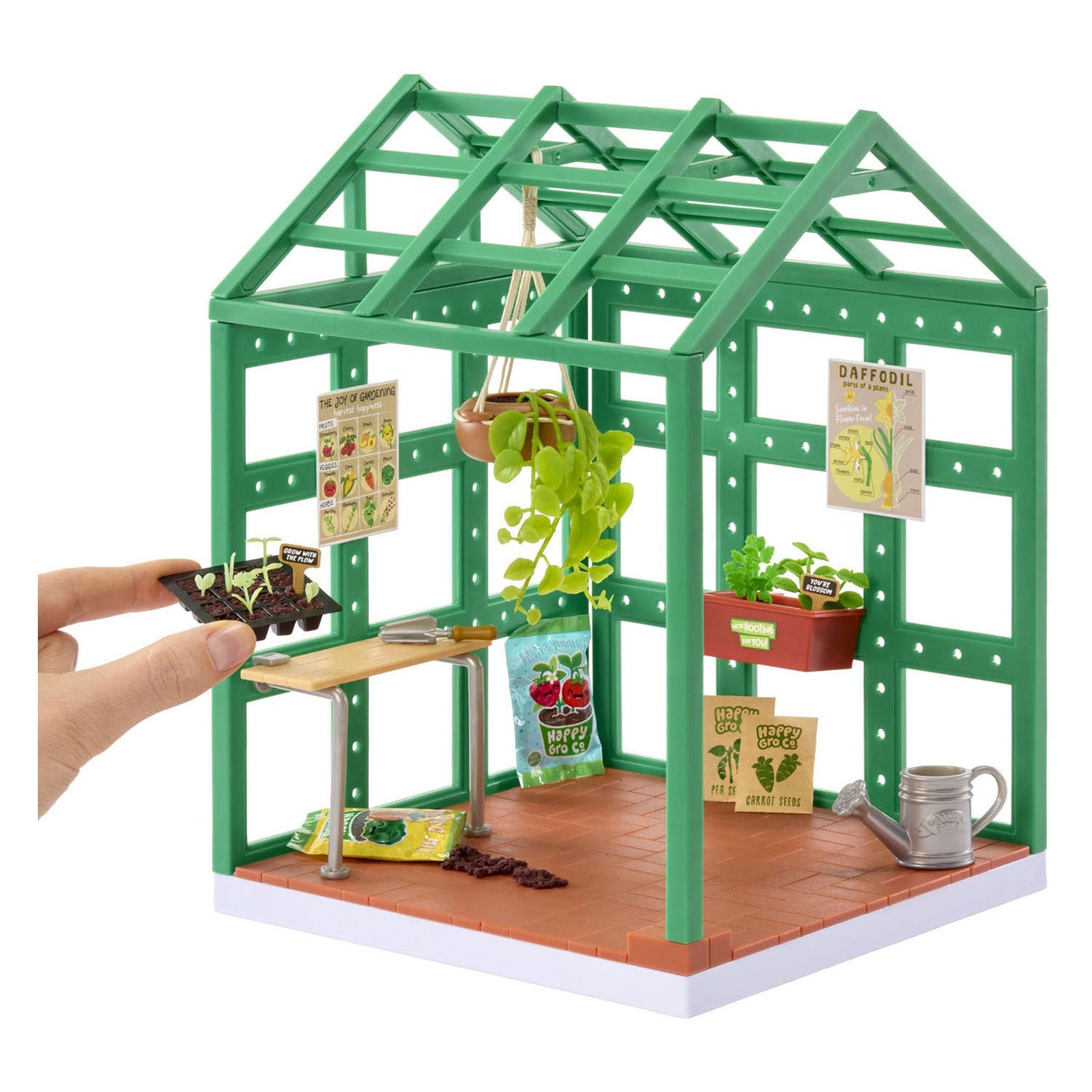 Miniverse - pack de démarrage d'espaces ensemble d'artisanat de serre - kit de construction - fabriquez votre propre mini serre végétale !