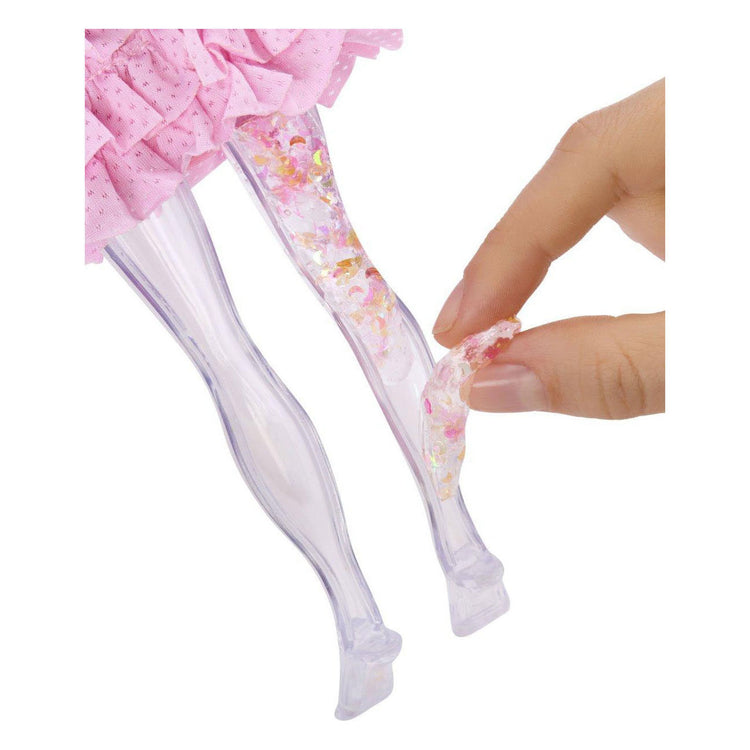 Poupée mannequin arc-en-ciel scintillante avec slime - iris (couleur arc-en-ciel)
