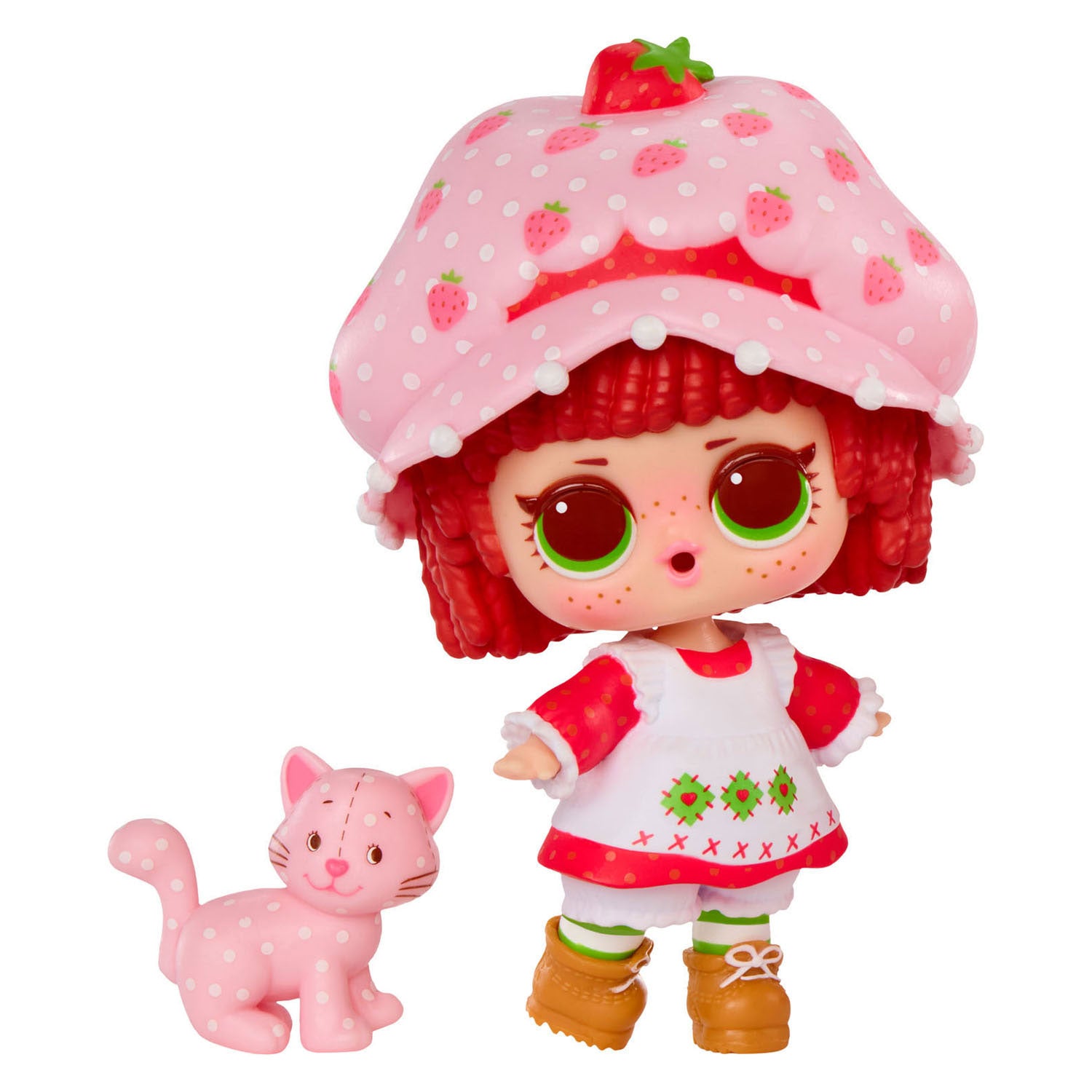 Mdr. surprendre! il adore les petits gâteaux aux fraises