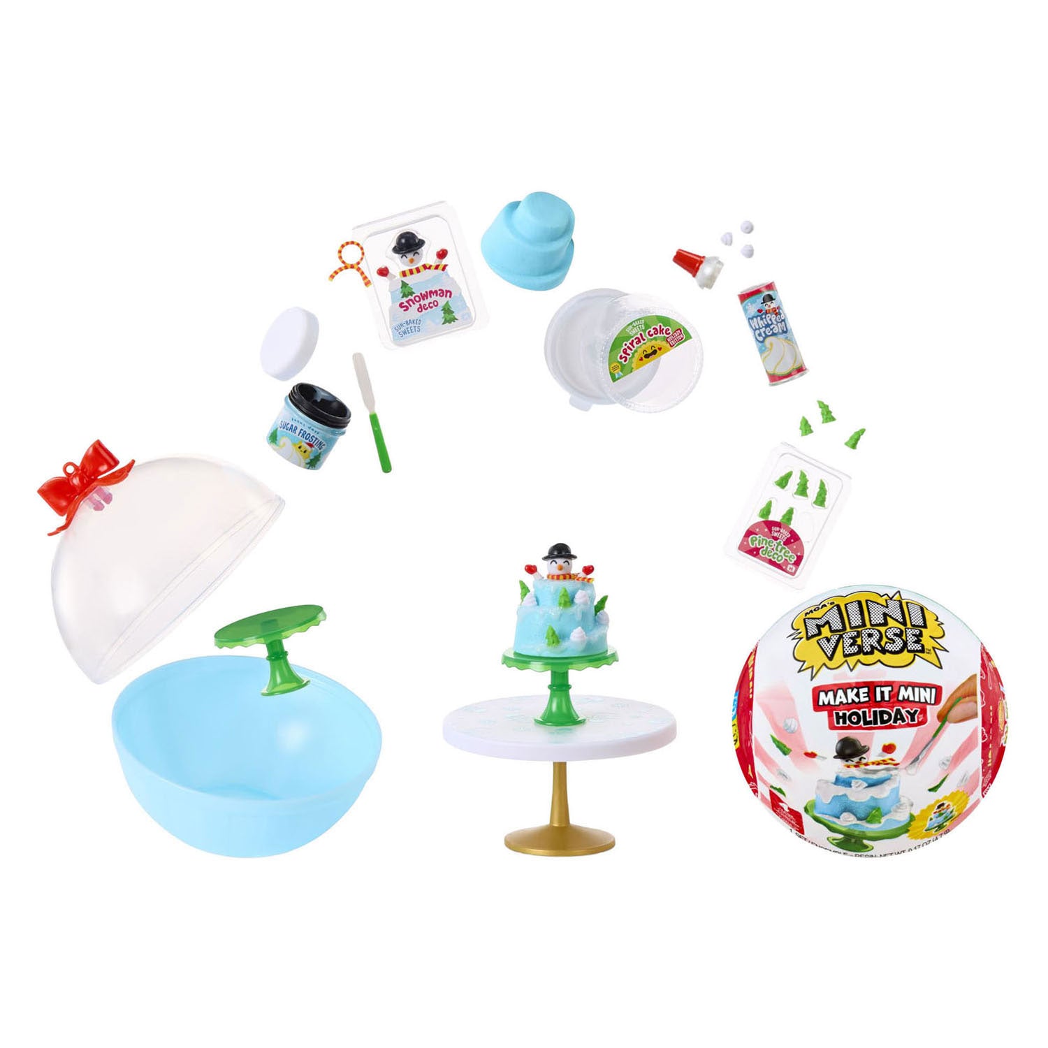 Miniverse faites-en des mini vacances - ensemble de bricolage - réalisez des miniatures - le grinch™ dr. seuss™