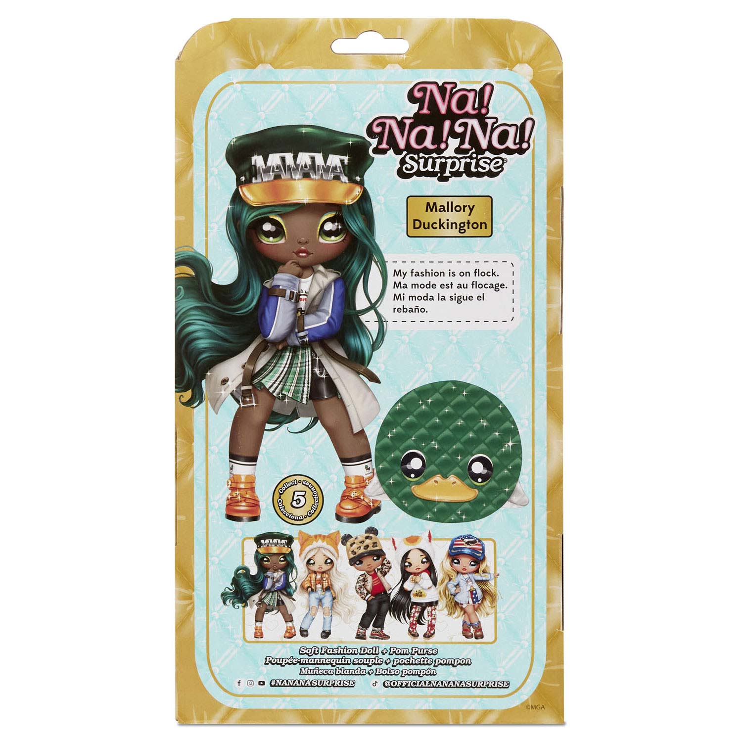 MGA Entertainment After After! S surprise Doll Purse Mallory Duckington
