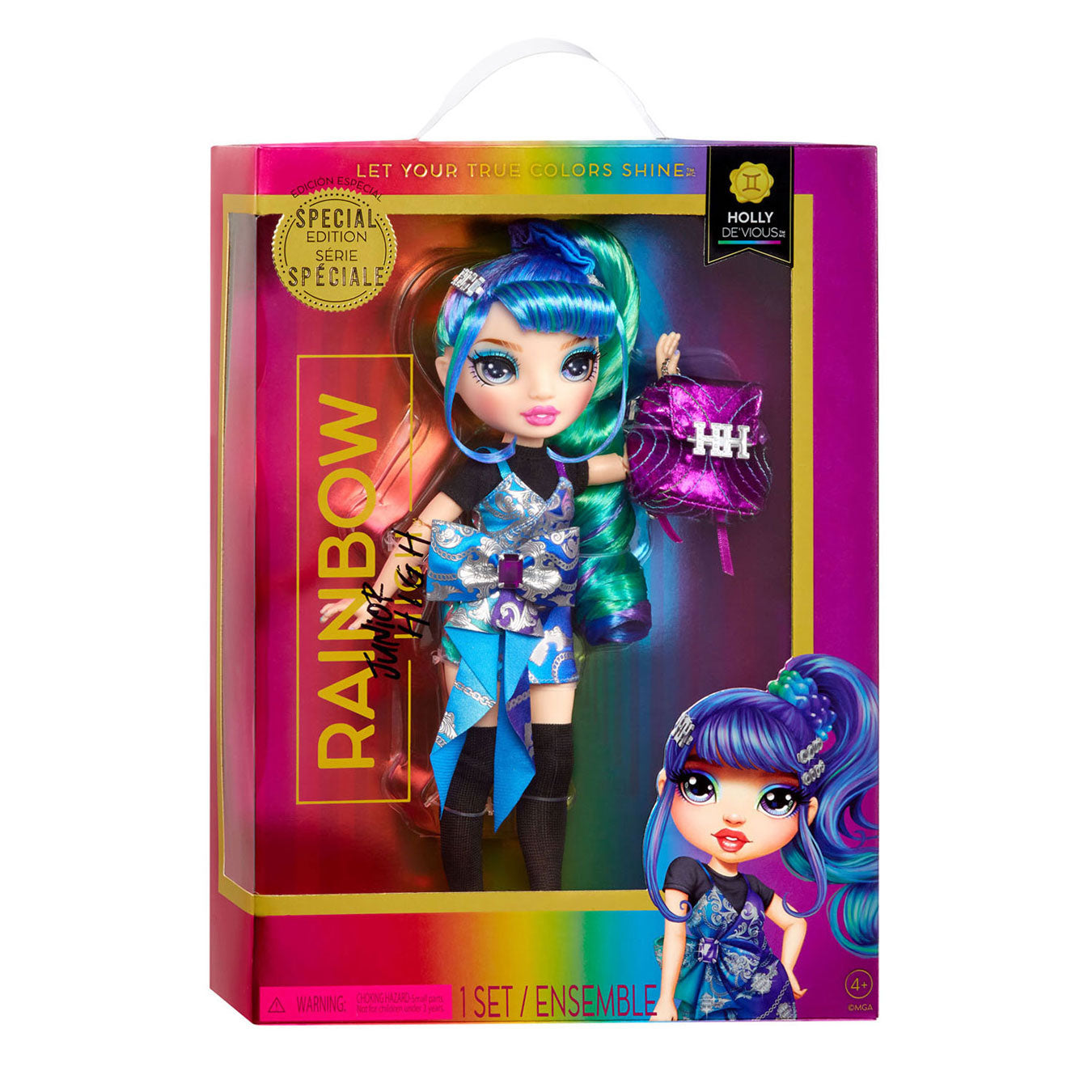 Rainbow High Rainbow High Junior High Fashle Pop Holly