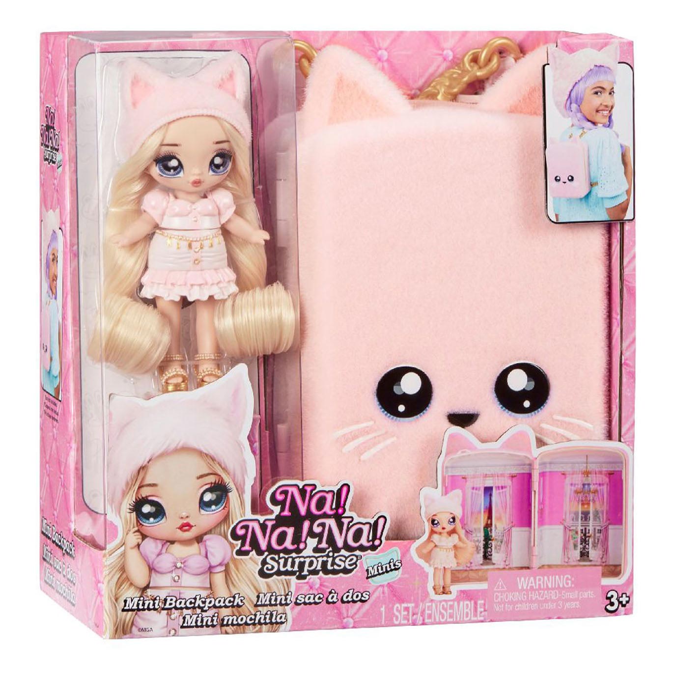 MGA Entertainment After! après! après! Play surprise set avec un mini chaton parisien chaton