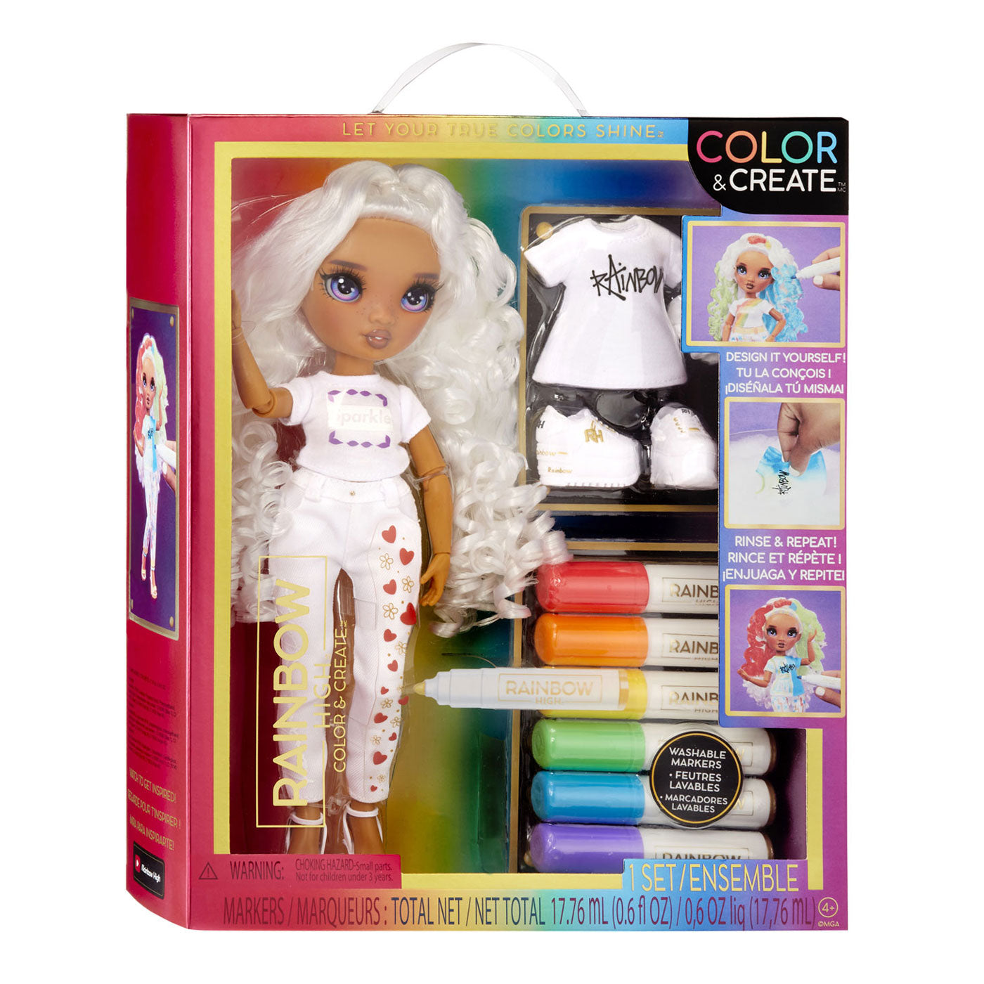 Rainbow High Rainbow High Color Créer la mode Modepop Purple