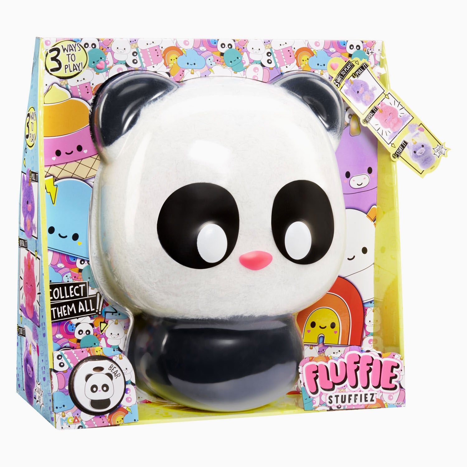 MGA Entertainment Fluffie Stuezez Grand Panda en peluche