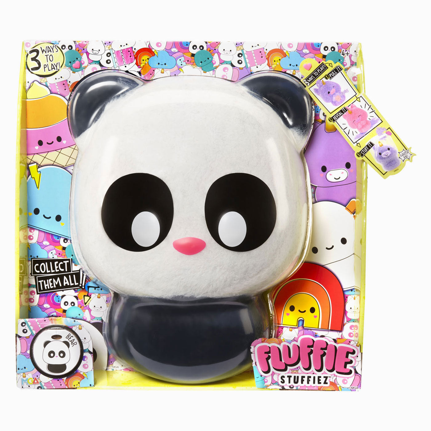 MGA Entertainment Fluffie Stuezez Grand Panda en peluche