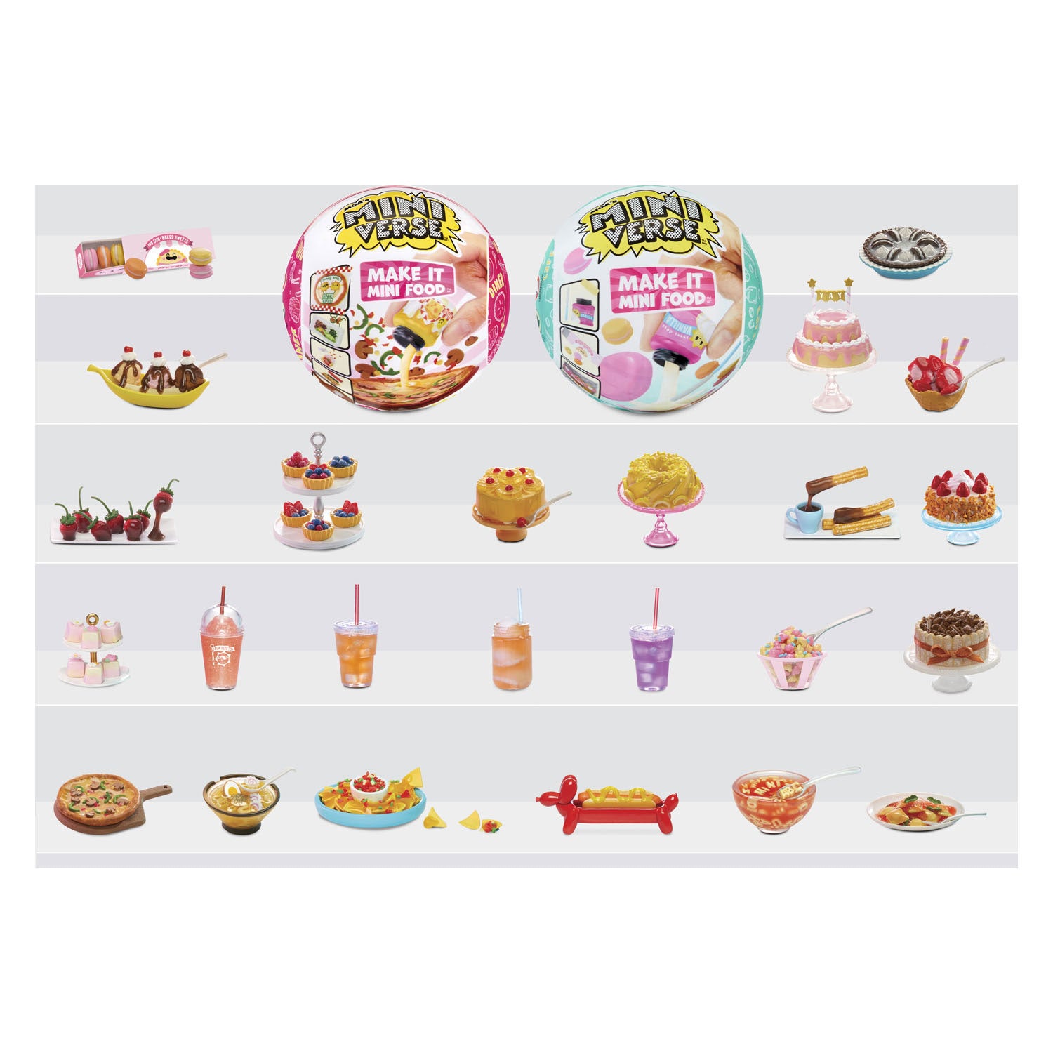 MGA Entertainment Mgas Make It Mini Foods: Dinner