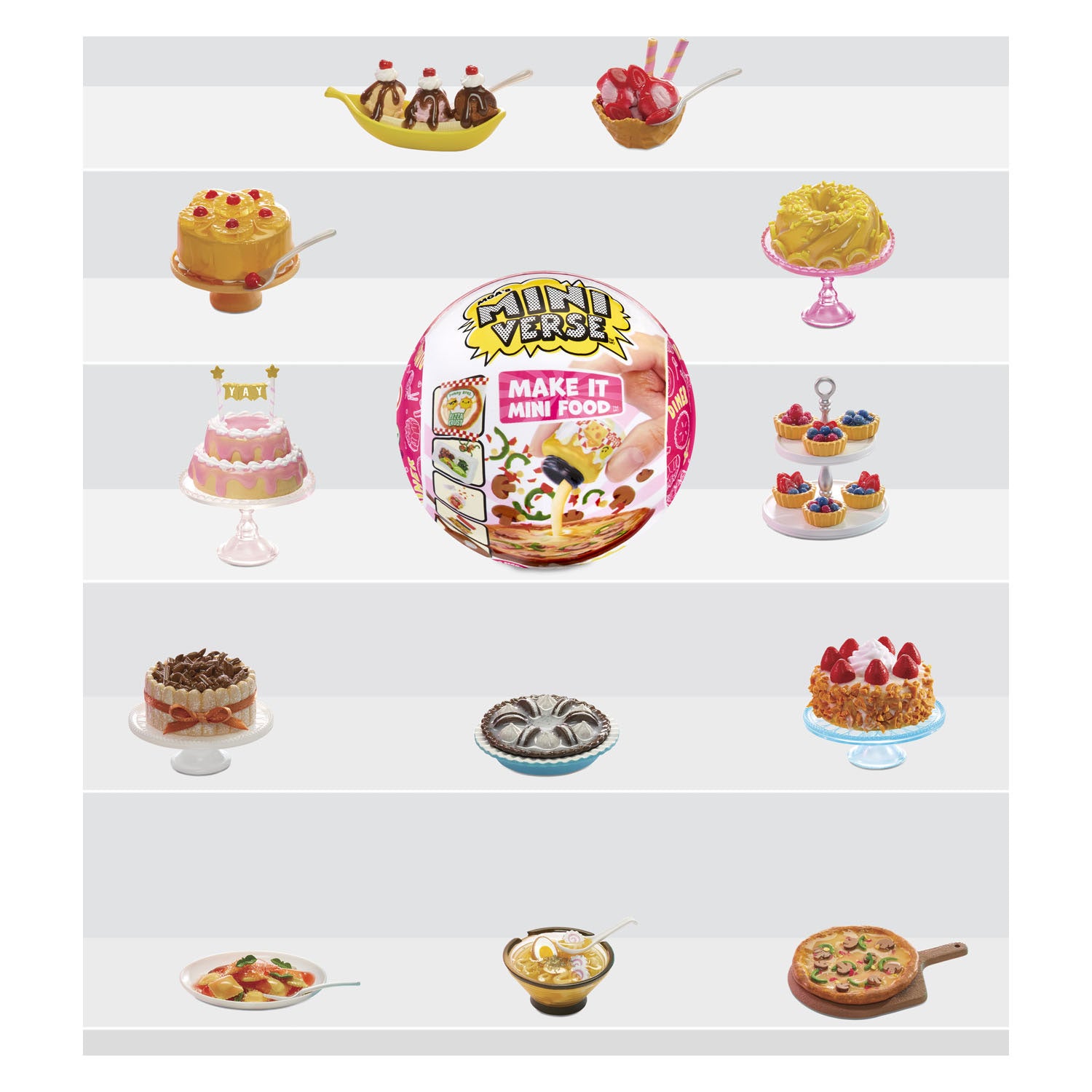 MGA Entertainment Mgas Make It Mini Foods: Dinner