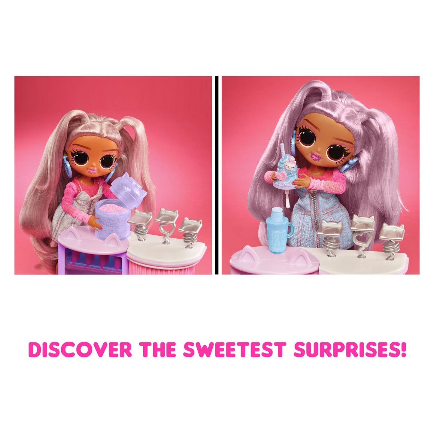 Surprise du divertissement MGA! OH MON DIEU. Sweet Nails - Kitty K Café