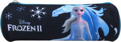 Trousse Jim Jam La Reine des Neiges Disney Trousse ronde 1 compartiment avec 1 fermeture éclair