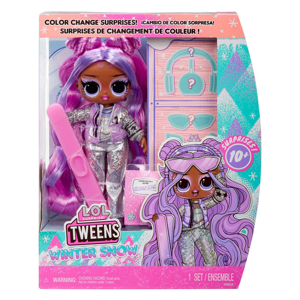 MDR. Tweens surprise Snow Pop Violet Snow Snow