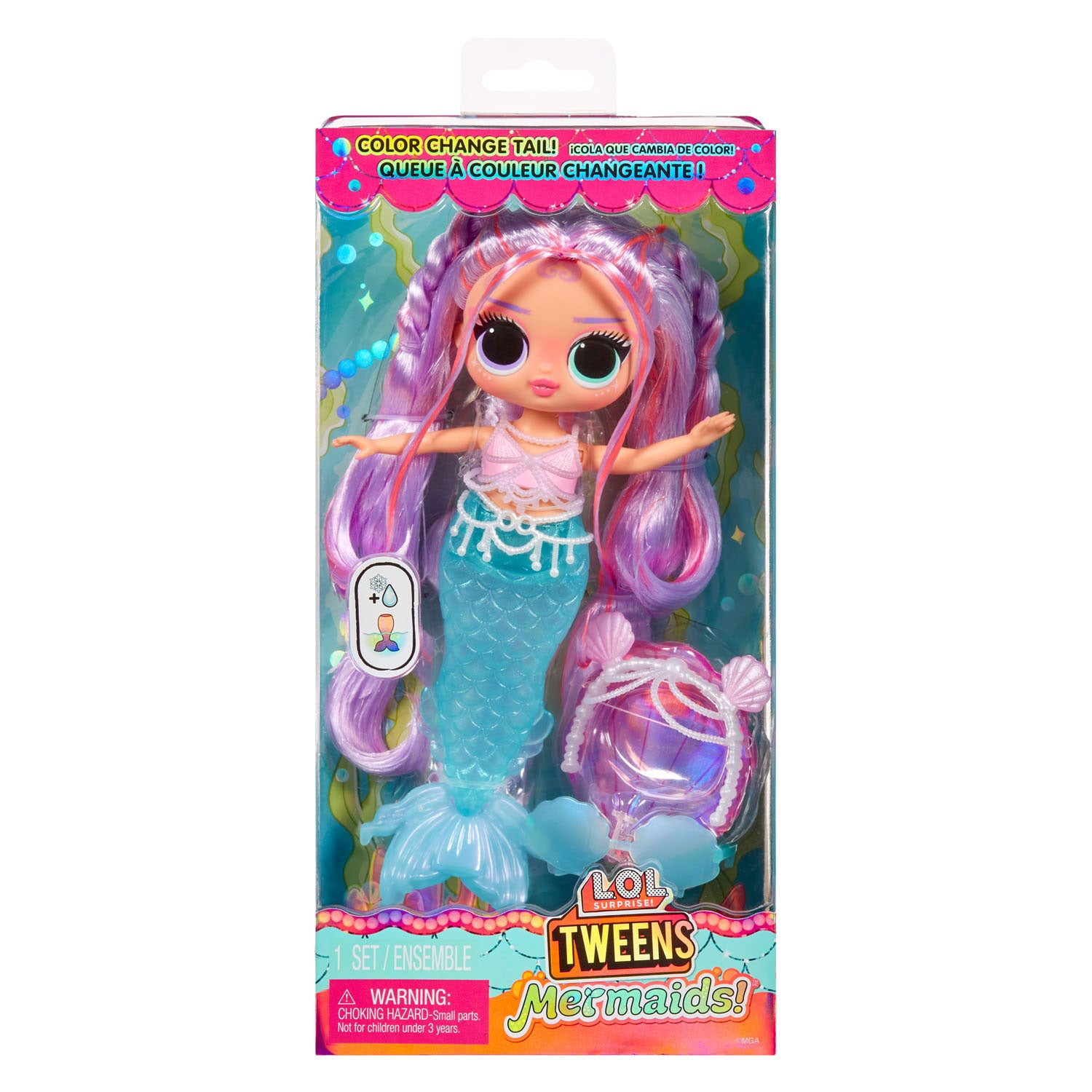 MDR. Tweens surprise sirène pop lana marine