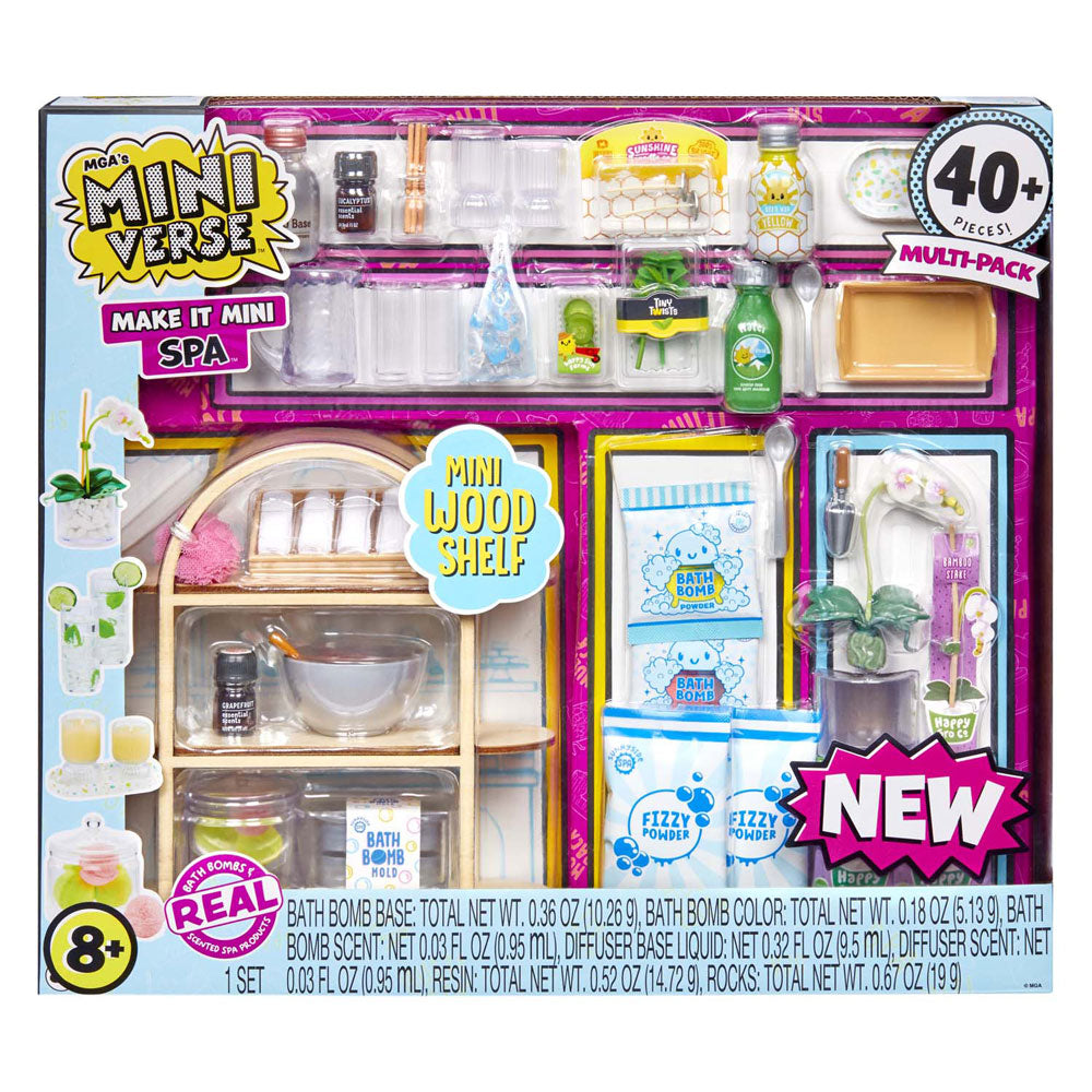 MGA Entertainment Mgas Minverse Make It Mini Spa Multi -Package