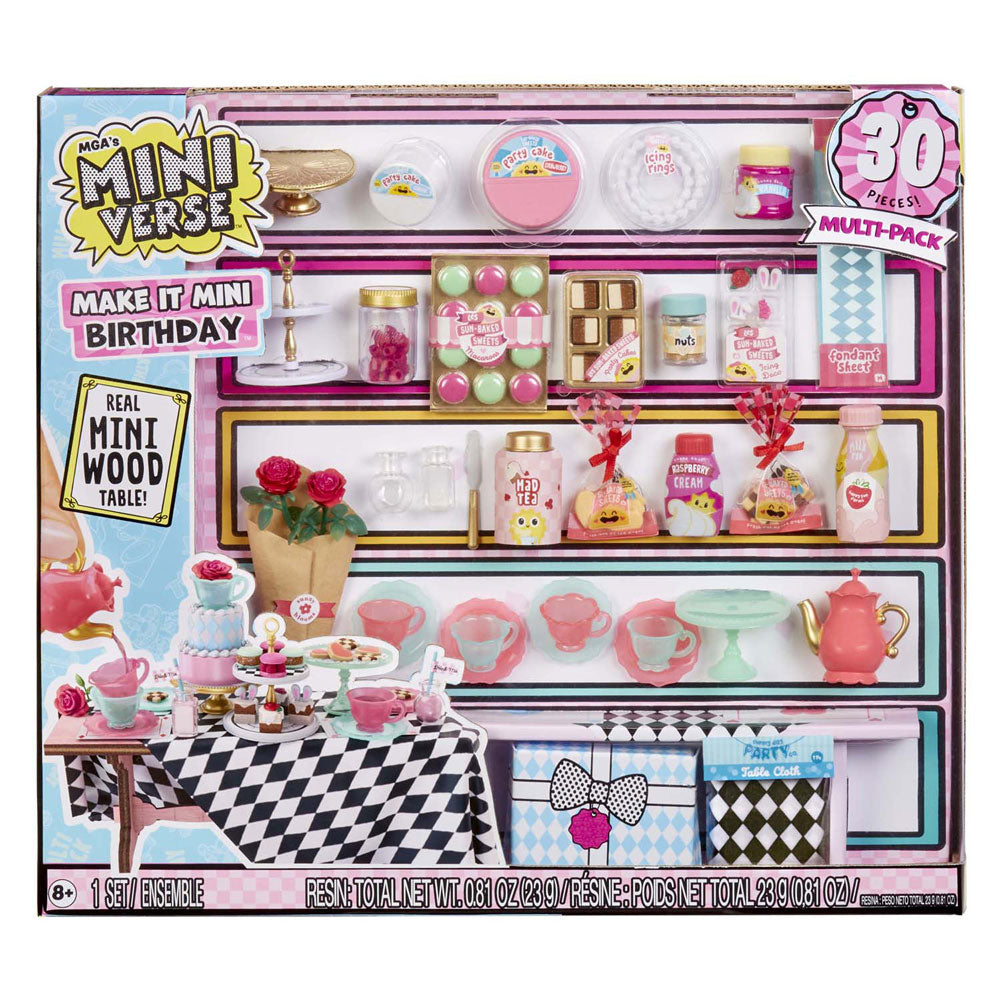 MGA Entertainment Mgas MinIverse Mini anniversaire Multipak