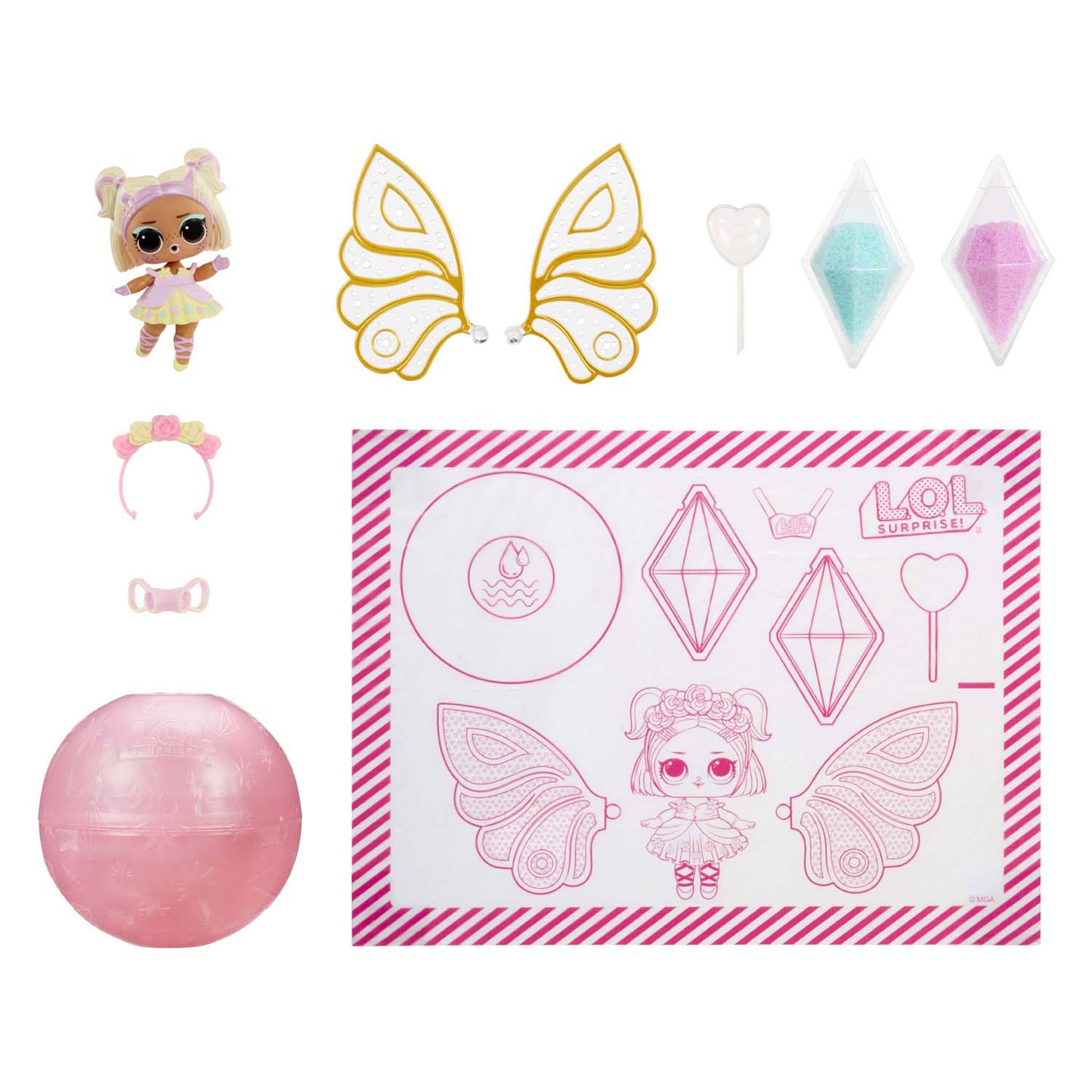 MDR. Surprise Fairy Tots Mini Pop surprise Ball
