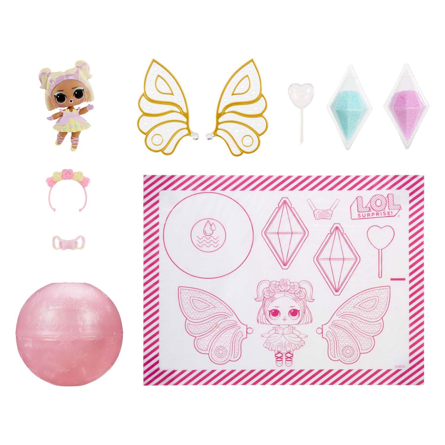 MDR. Surprise Fairy Tots Mini Pop surprise Ball