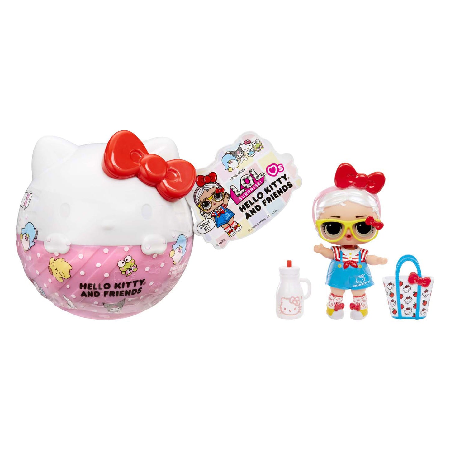 MDR. Surprise amour bonjour kitty ami mini balle surprise