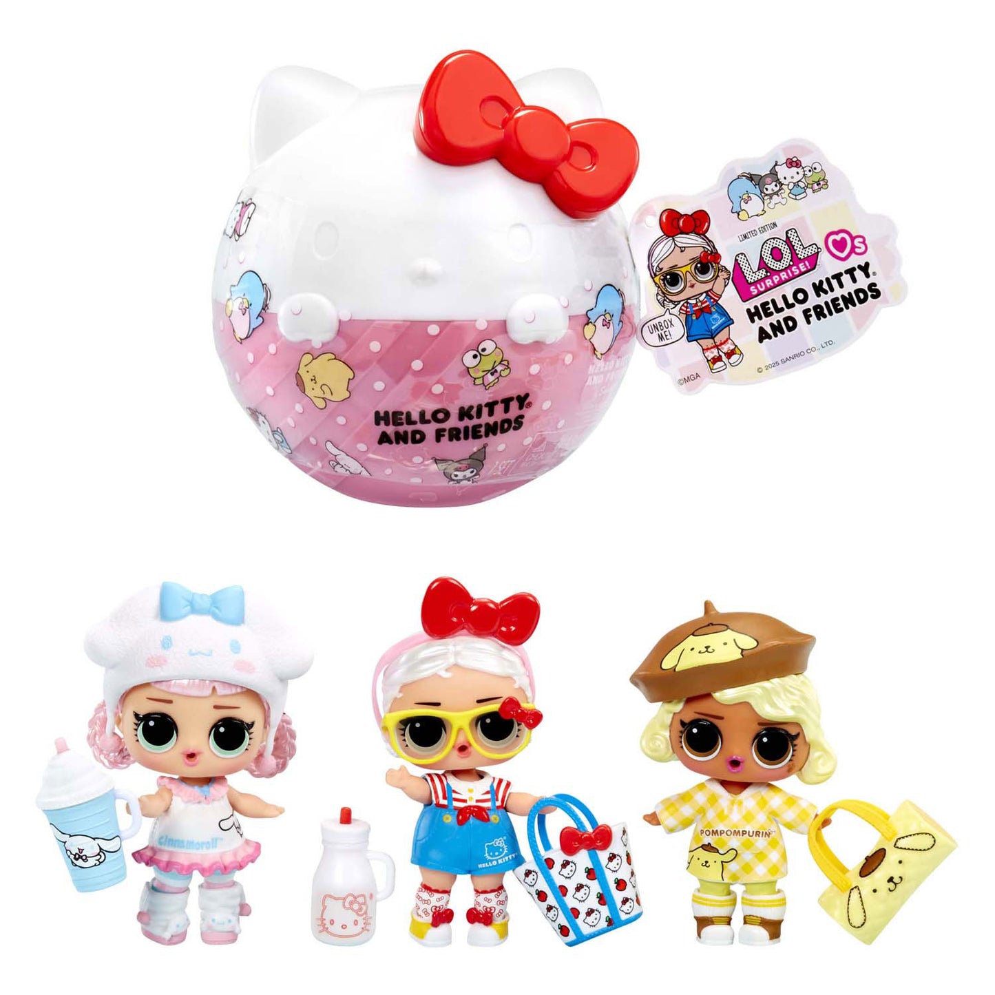 MDR. Surprise amour bonjour kitty ami mini balle surprise
