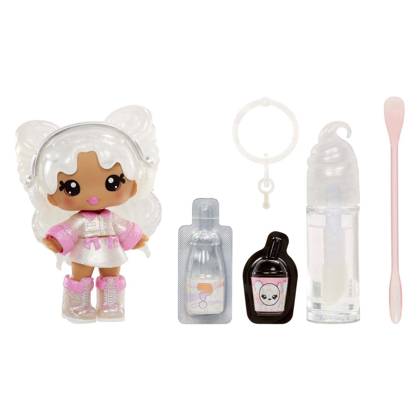MGA Entertainment Yummiland Pop - Mystery Speel Figure Series 2 avec ensemble de lèvres