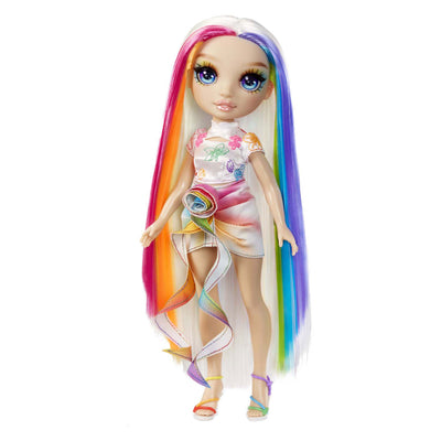 MGA Entertainment Rainbow High Fashion Doll with Hair Chalk - Amaya Regenboog